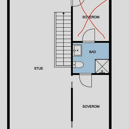 Two-Story Townhouse With Two Bedrooms, Each With Kingsize Beds And And Two Bathrooms Villa Haugesund